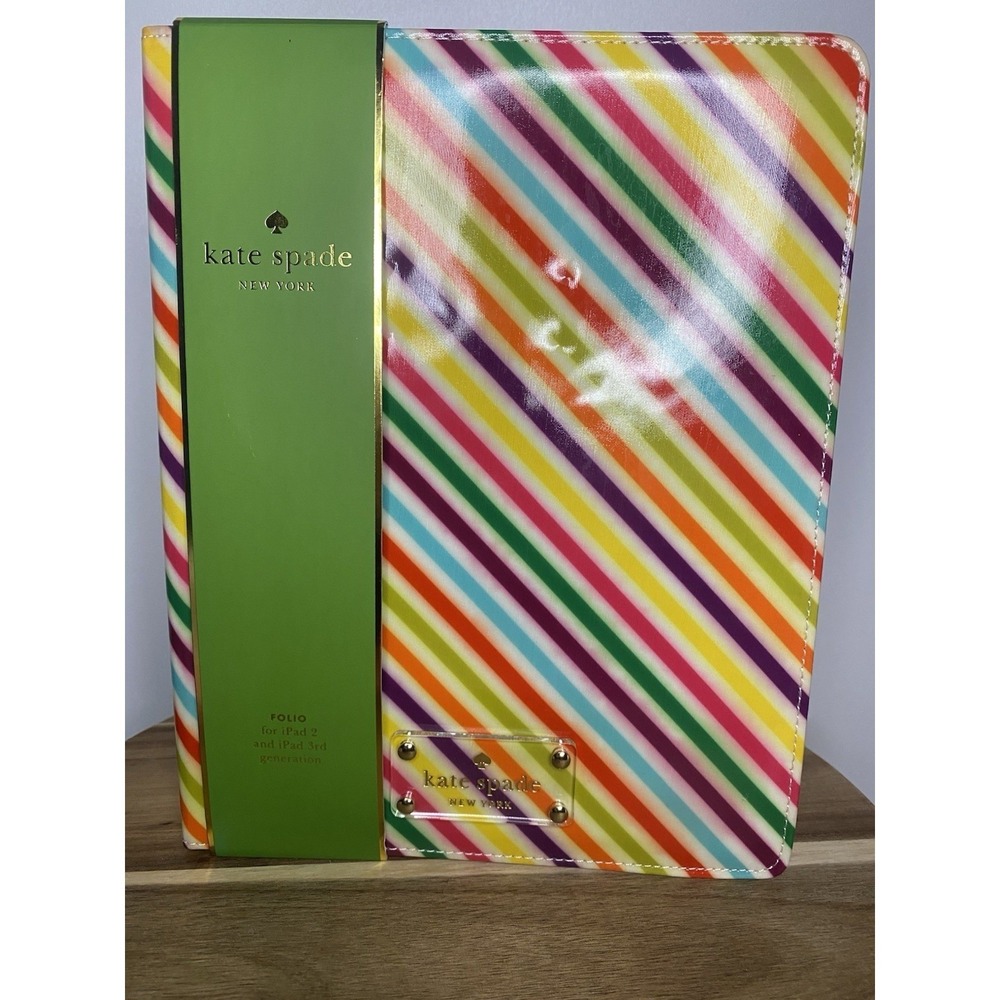 Kate Spade NY Live Colorfully Folio Case For Apple iPad 2 And iPad 3 Generation
